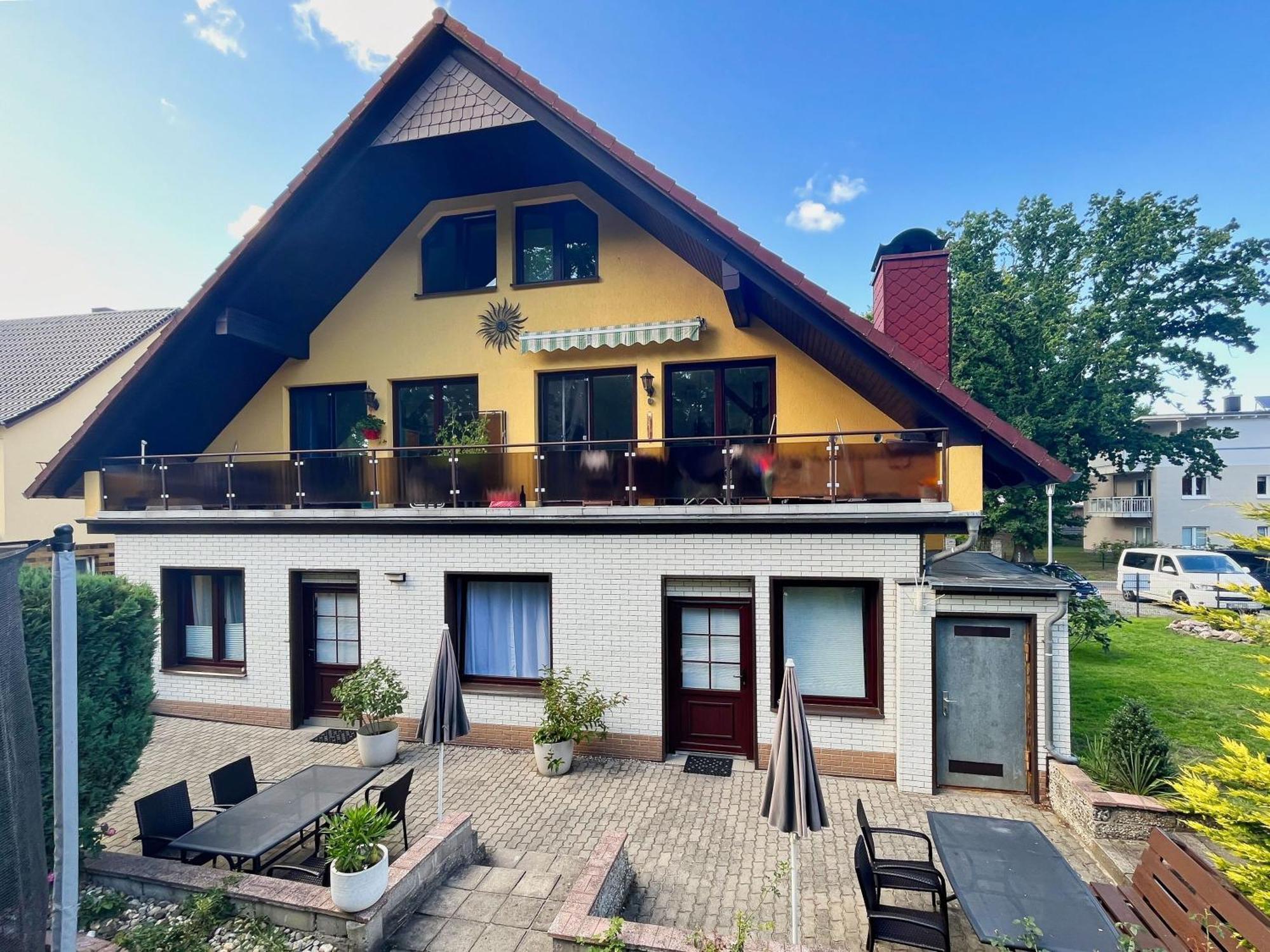 Ferienhus Baabe Fewo 01 Terrasse, Sauna- Und Schwimmbadnutzung Im Ahoi Sellin Eksteriør billede
